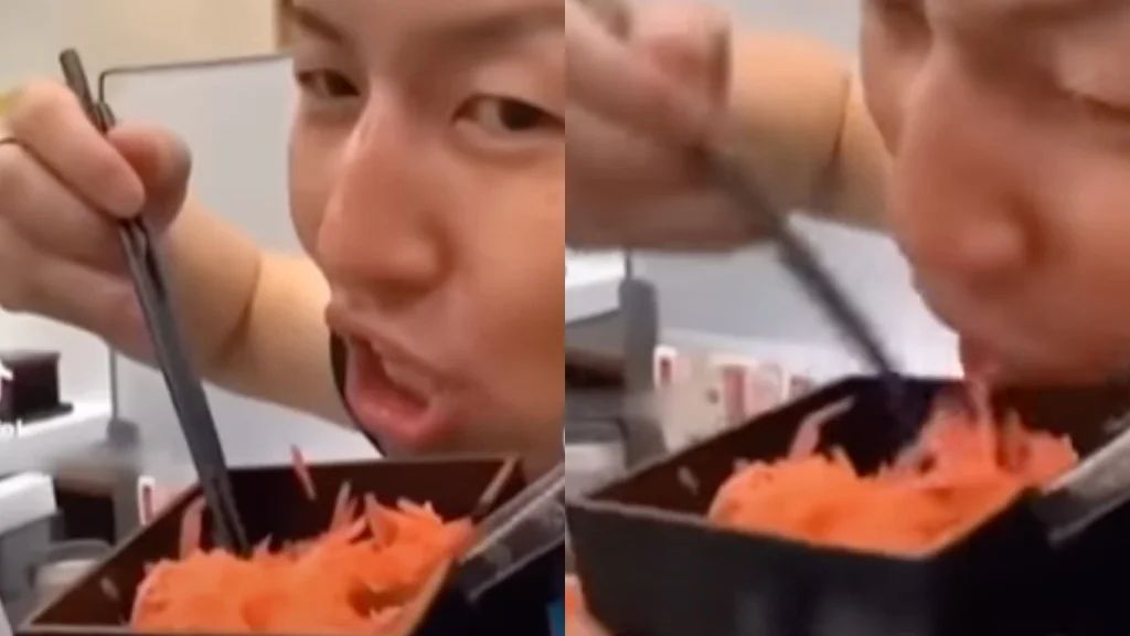 Diners arrested for chopstick contamination in Japan.