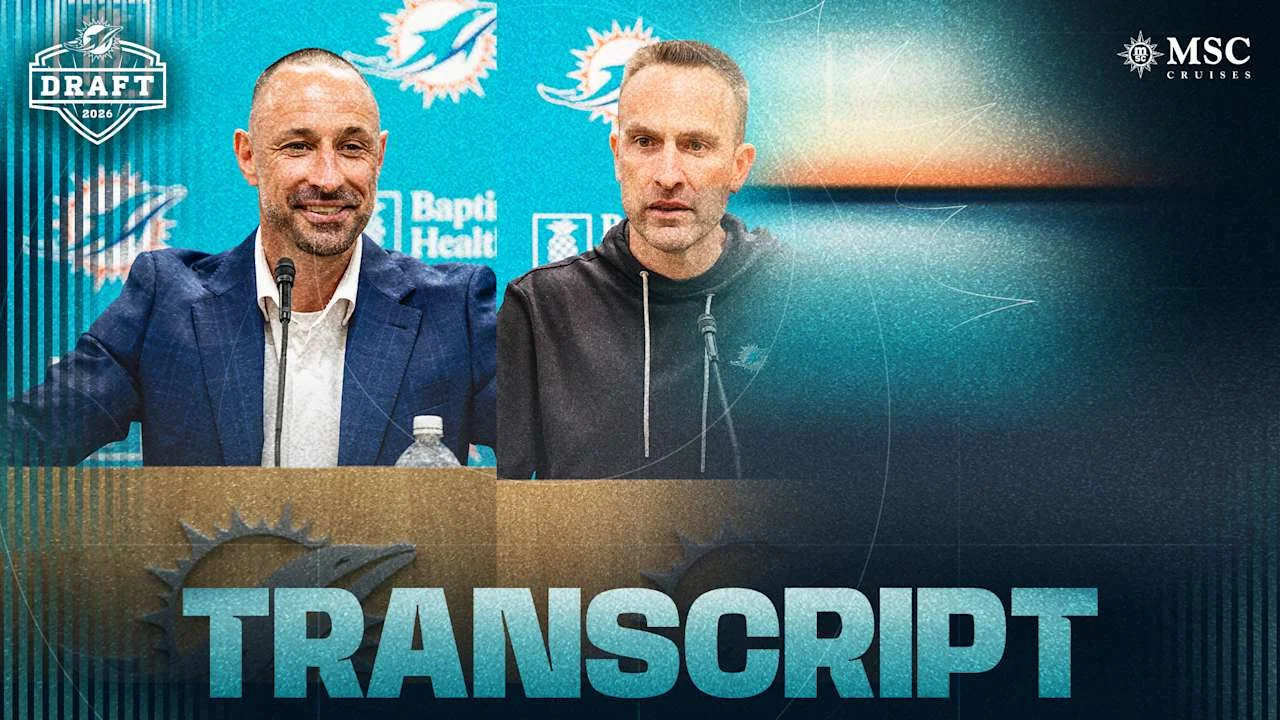 Dolphins emphasize BPA and versatility in Day 3 draft haul