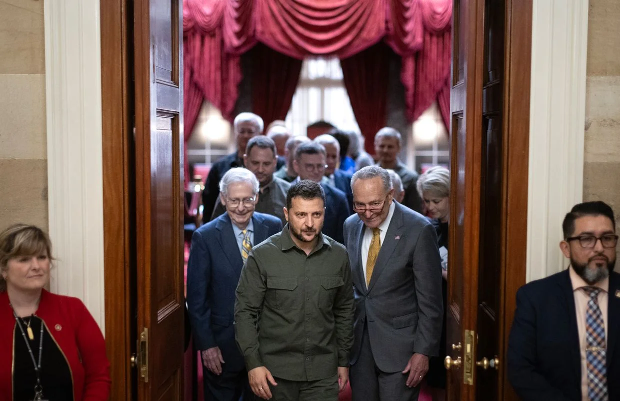 Zelensky hails 'historic' American aid package in Ukraine war
