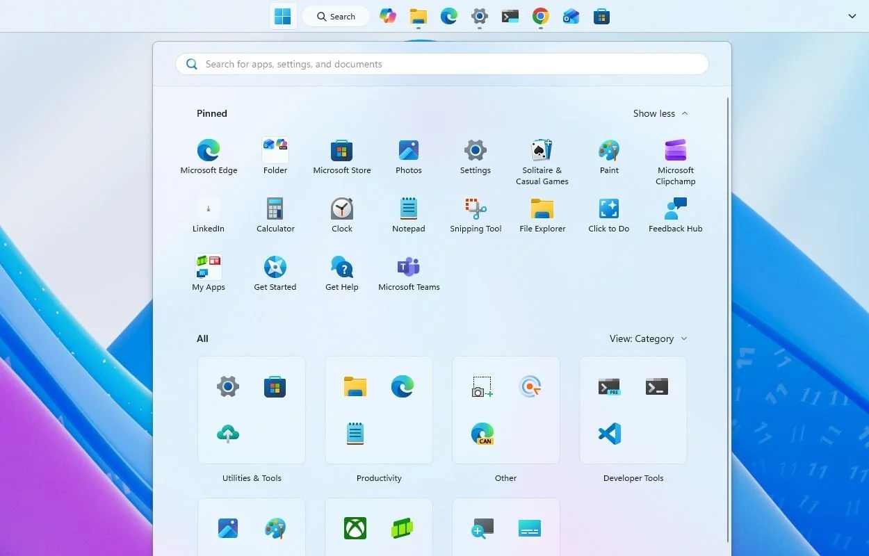 Windows 11’s movable, resizable Taskbar arrives, but not with Windows 10’s flexibility