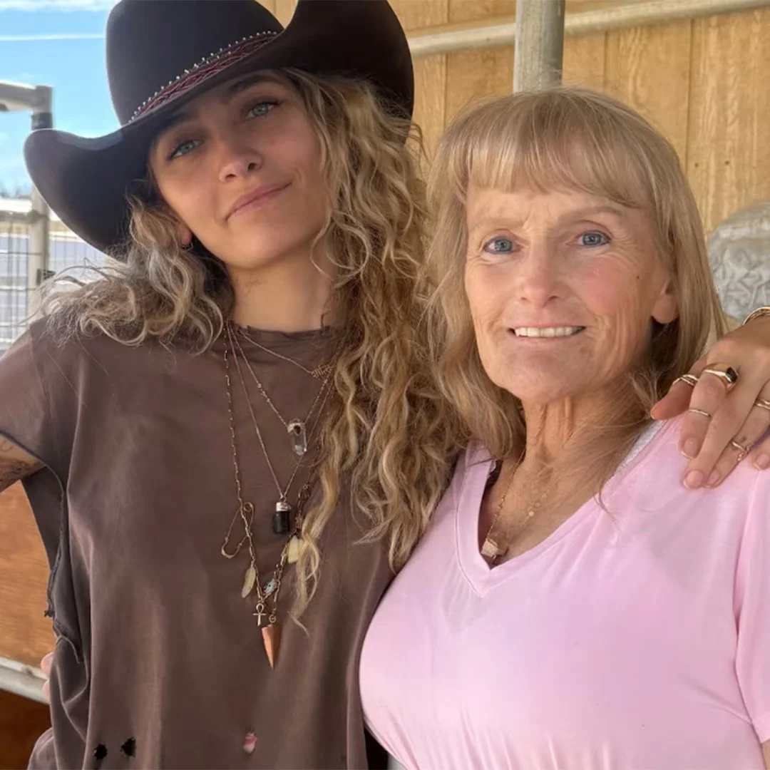 Paris Jackson Marks Mother's Day with Debbie Rowe, Quipping About a Clone