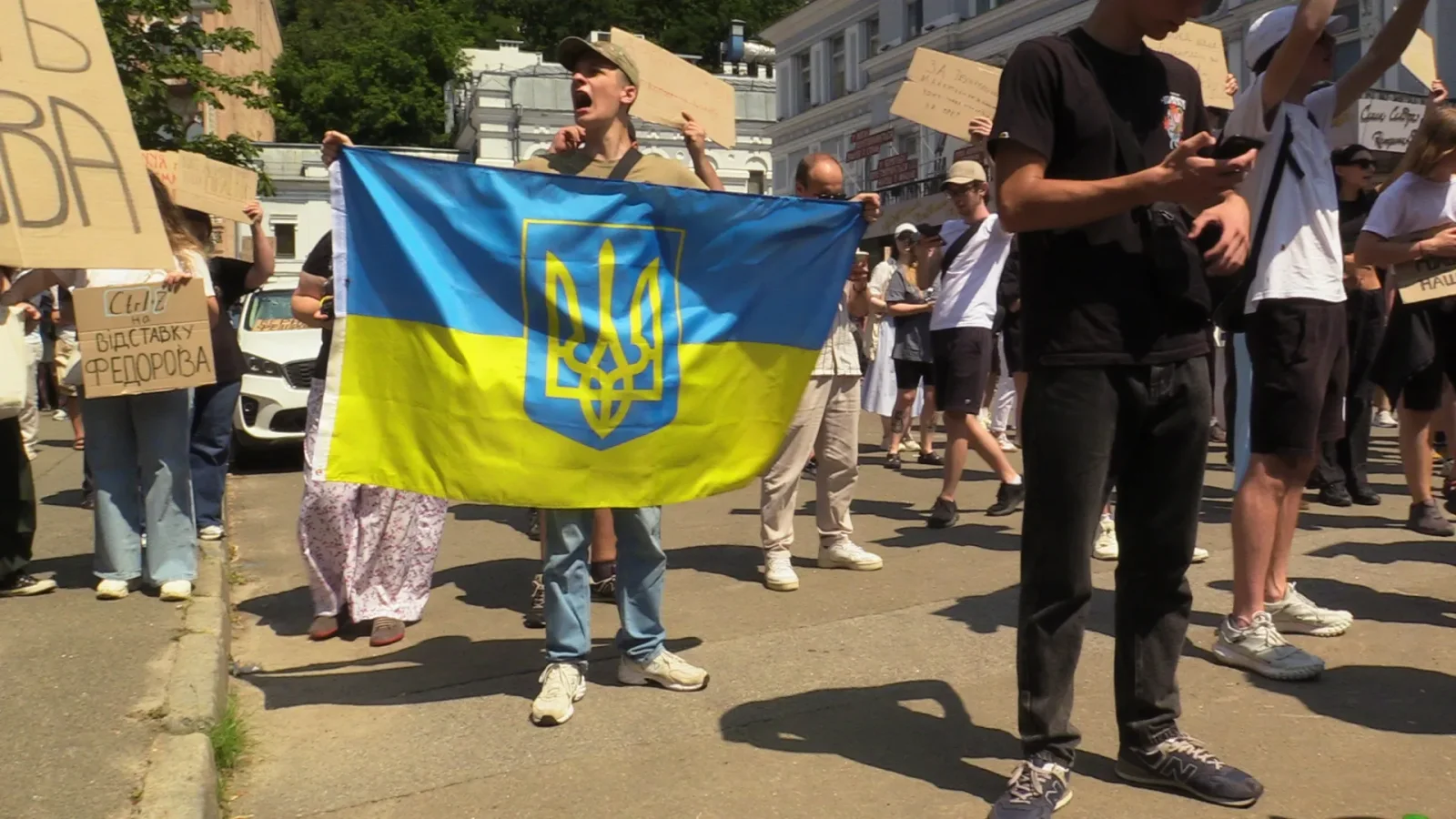 Ukraine’s reformist defence minister fired, sparking protests and a political showdown