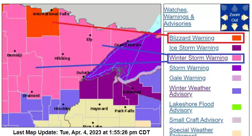 Winter Weather Whiplash: Blizzard Warnings Followed by Warm-Up in Northern US