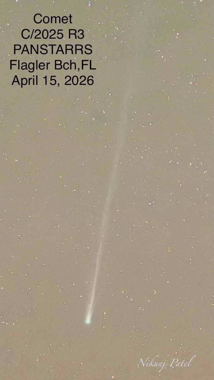 Panstarrs Comet Graces Florida Skies Before Sunrise