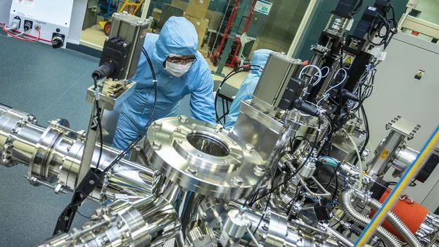Quantum batteries defy charging rules by charging faster as they grow