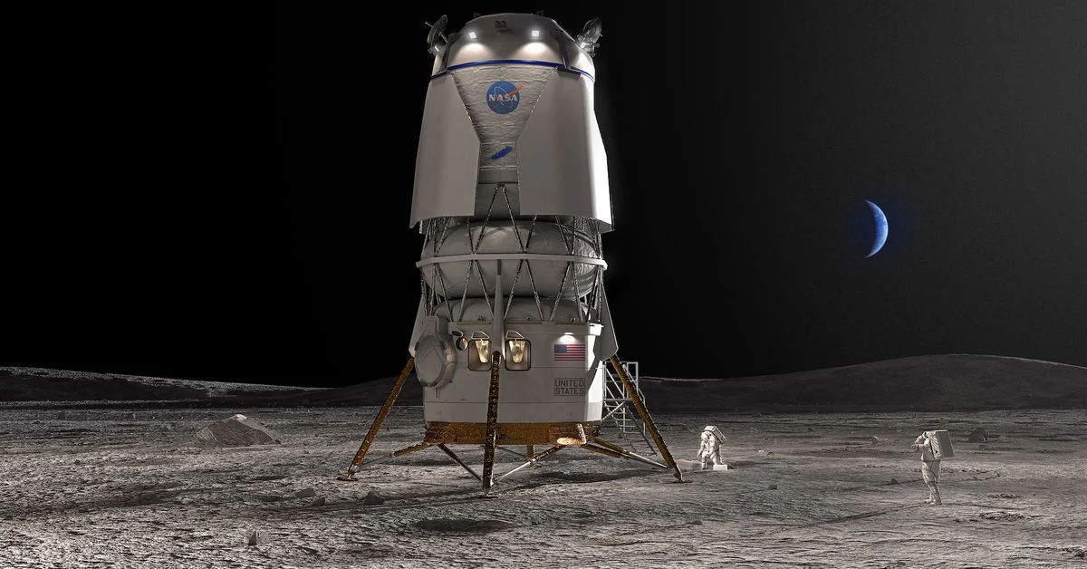 Blue Origin to Build NASA's Second Human-Crewed Lunar Lander