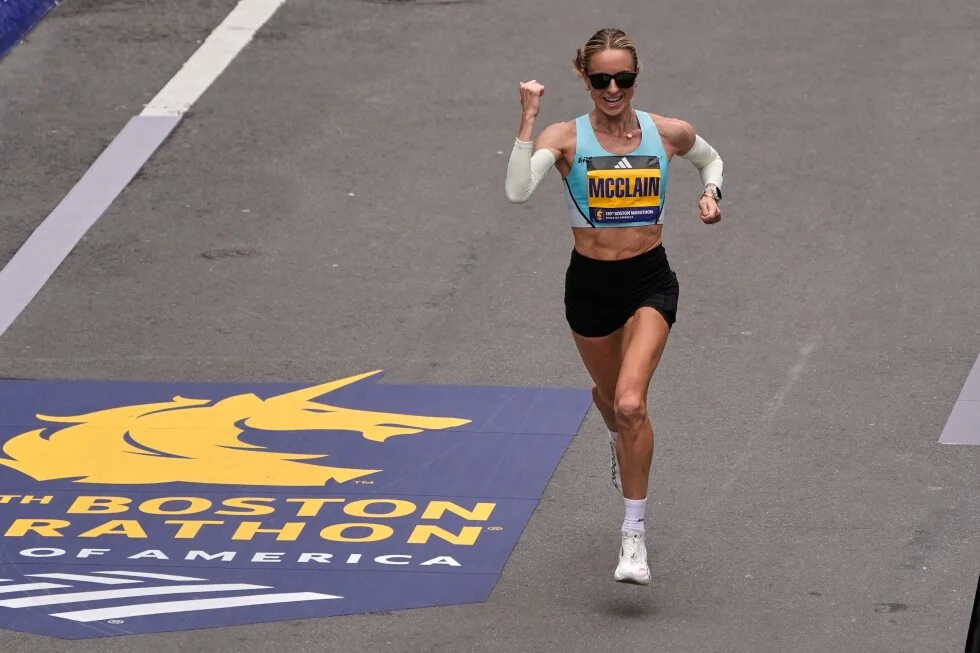 Talbi and McClain Shatter American Records at Boston Marathon