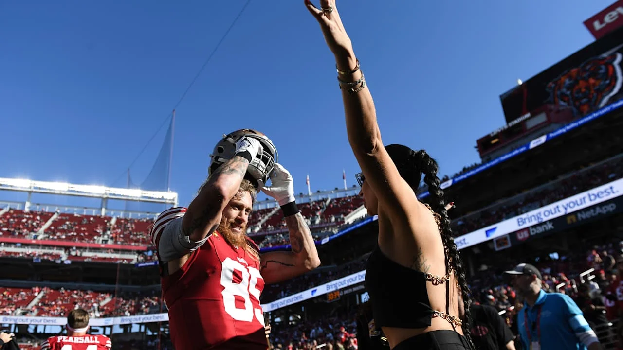 Kittle defies injury to save wife from giant spider; PETA weighs in