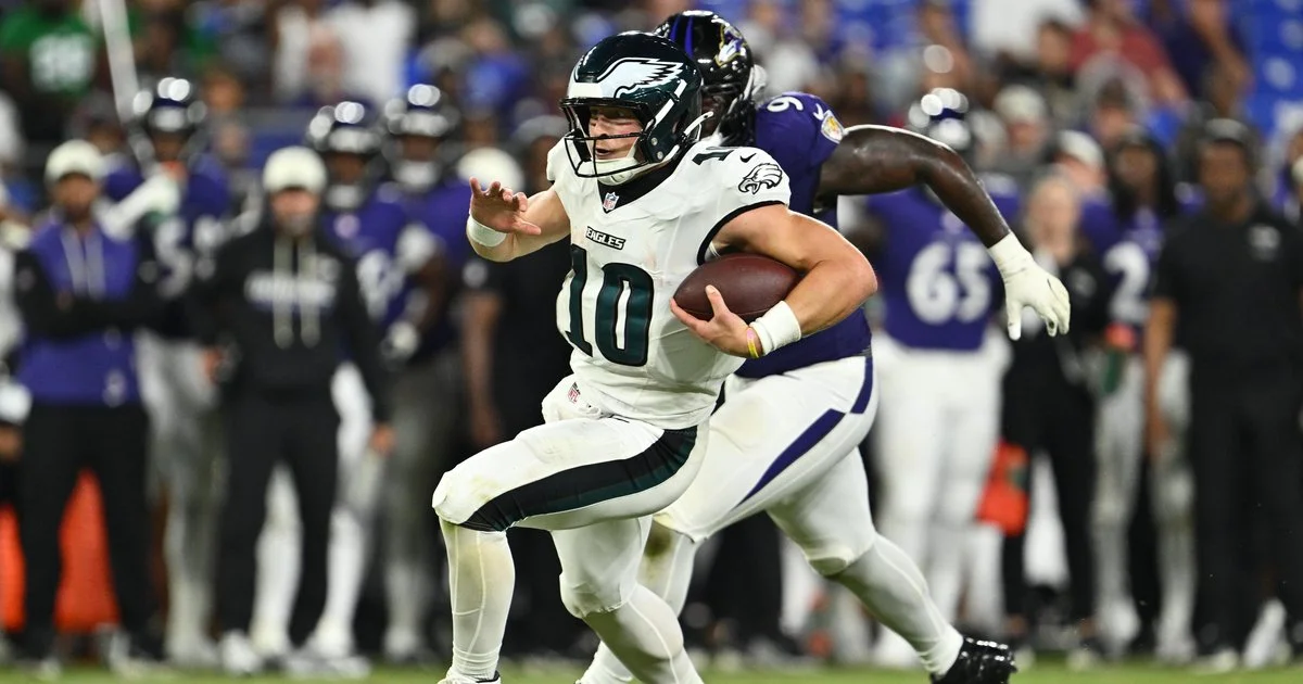 Lampkin Leads the Way as Eagles’ Vanilla Preseason Opener vs Ravens