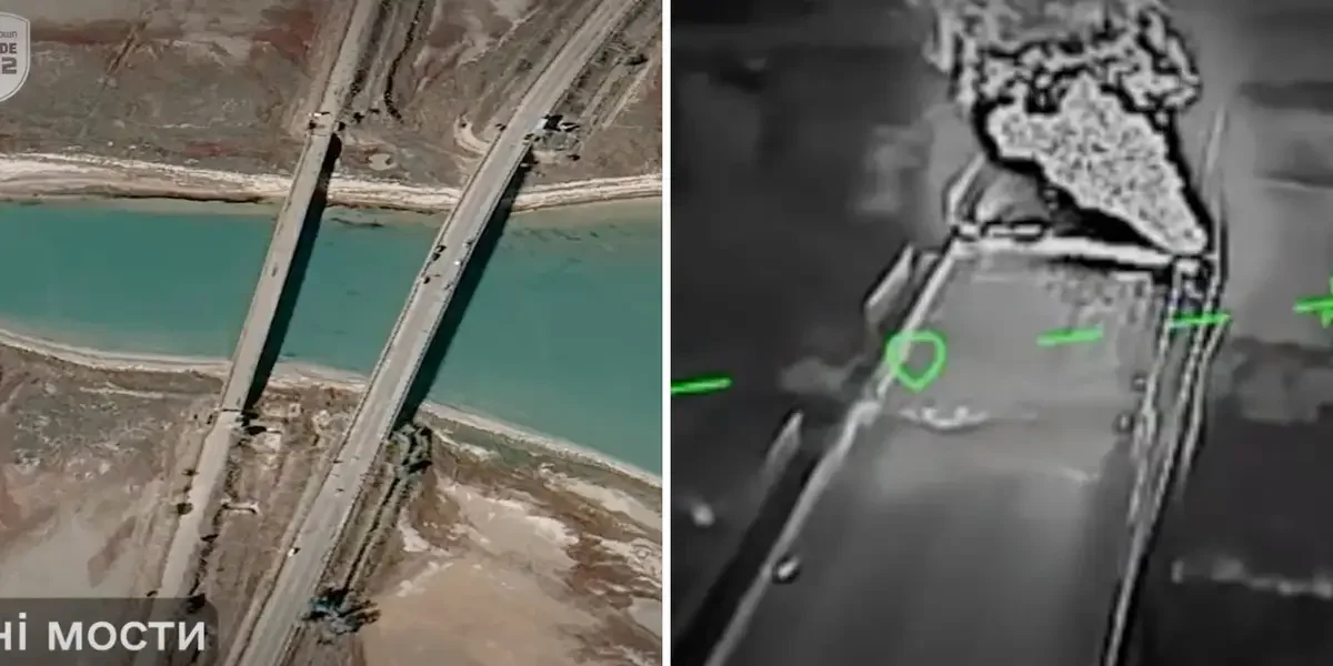 Ukraine's Mid-Range Drones Hit Crimea Bridges, Disrupt Russia's Supply Lines