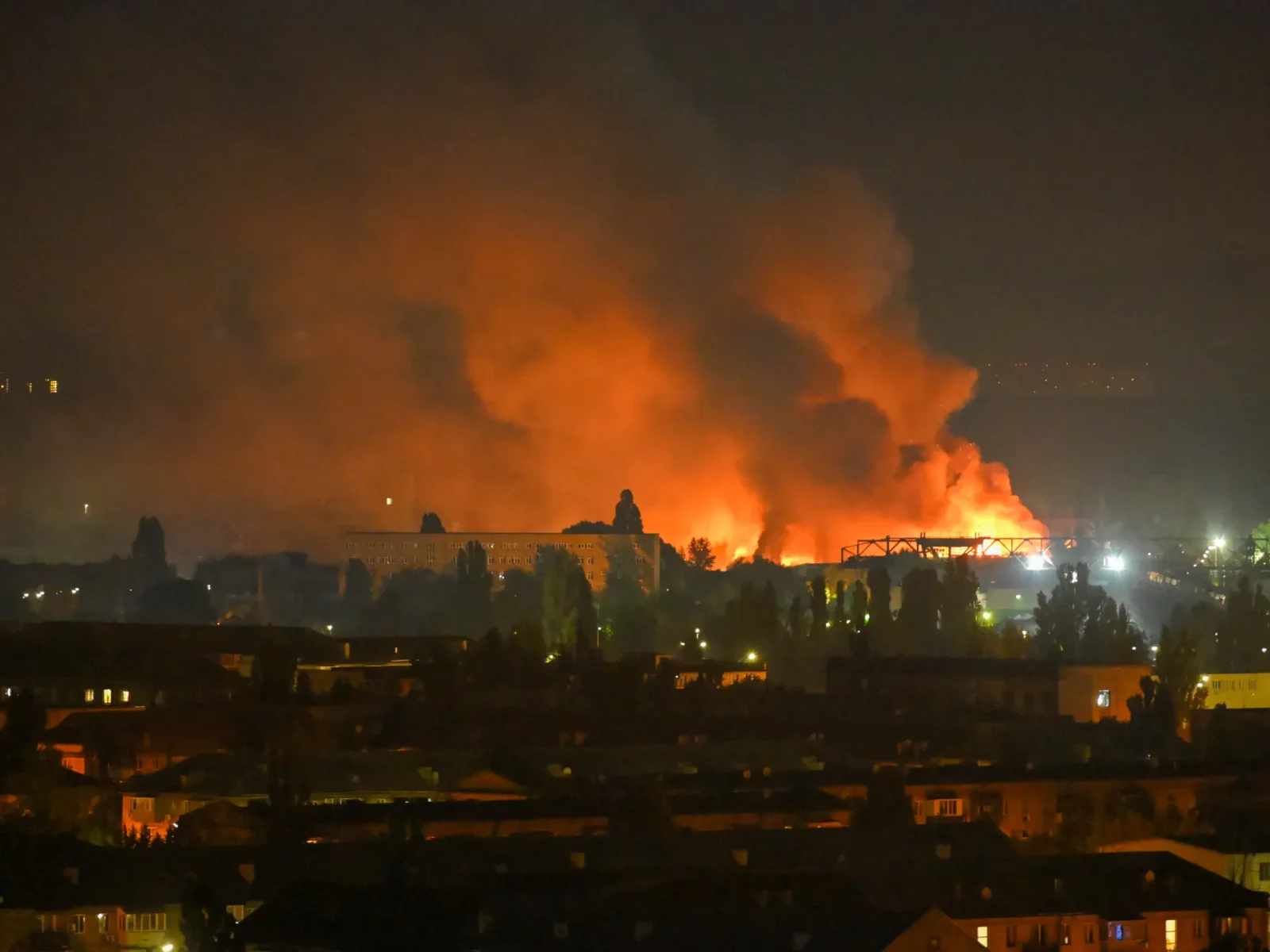 Kyiv strike leaves two dead and 33 injured as seven sites are hit