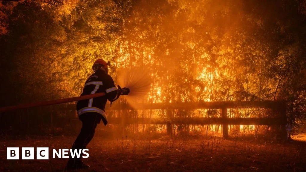 Macron convenes crisis talks as Bordeaux wildfire edges closer