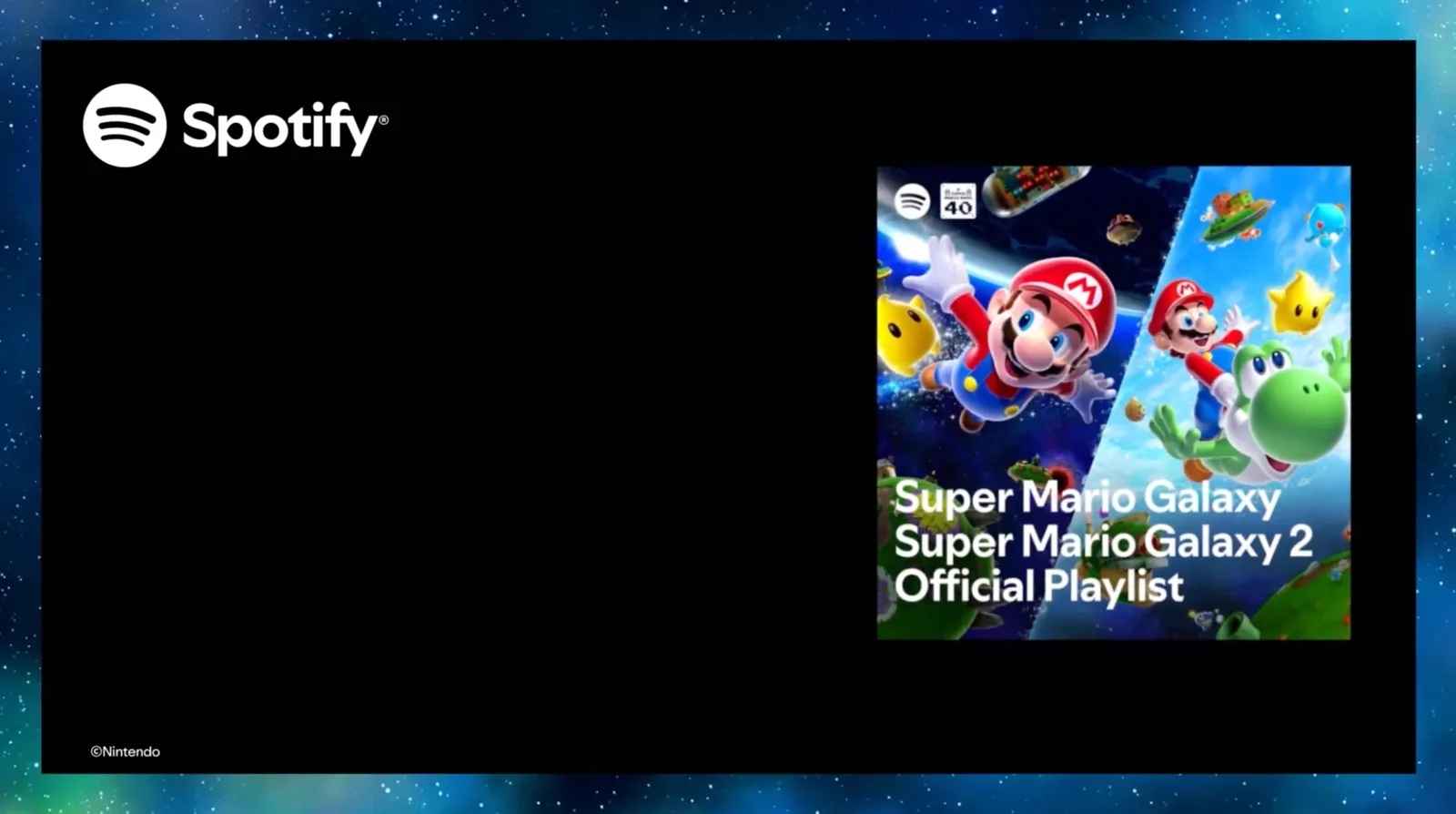 Mario Galaxy Soundtracks Arrive on Spotify for a Limited Run