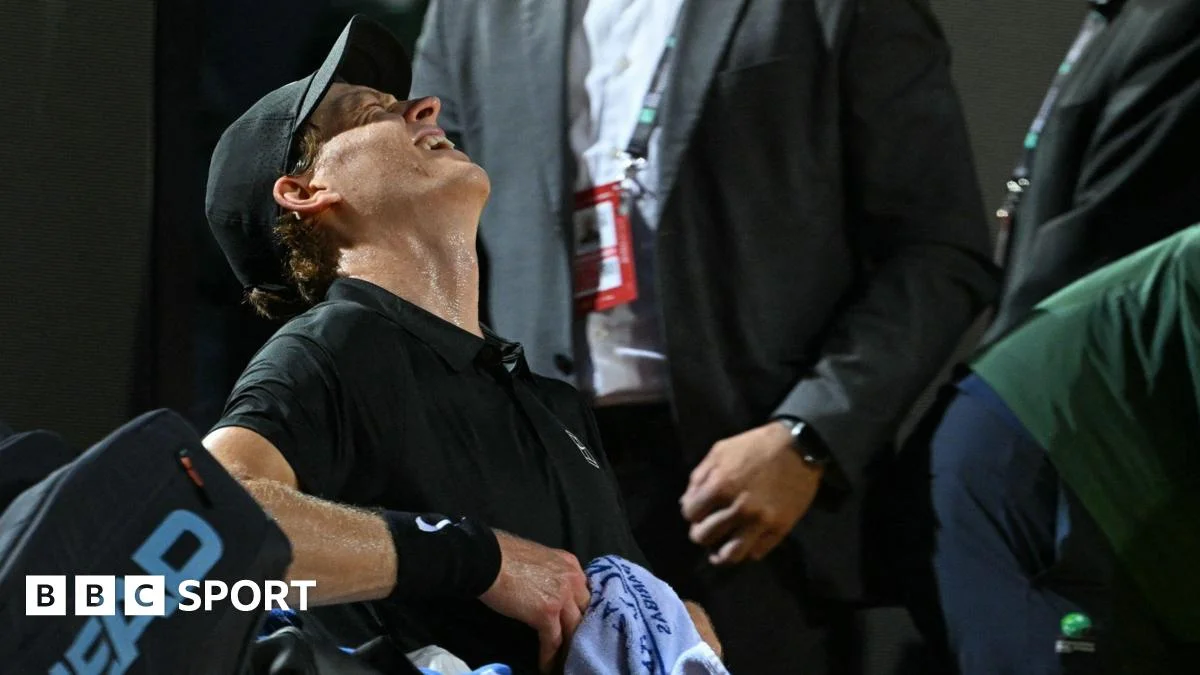 Sinner Leads Medvedev as Italian Open Semifinal Delayed by Rain