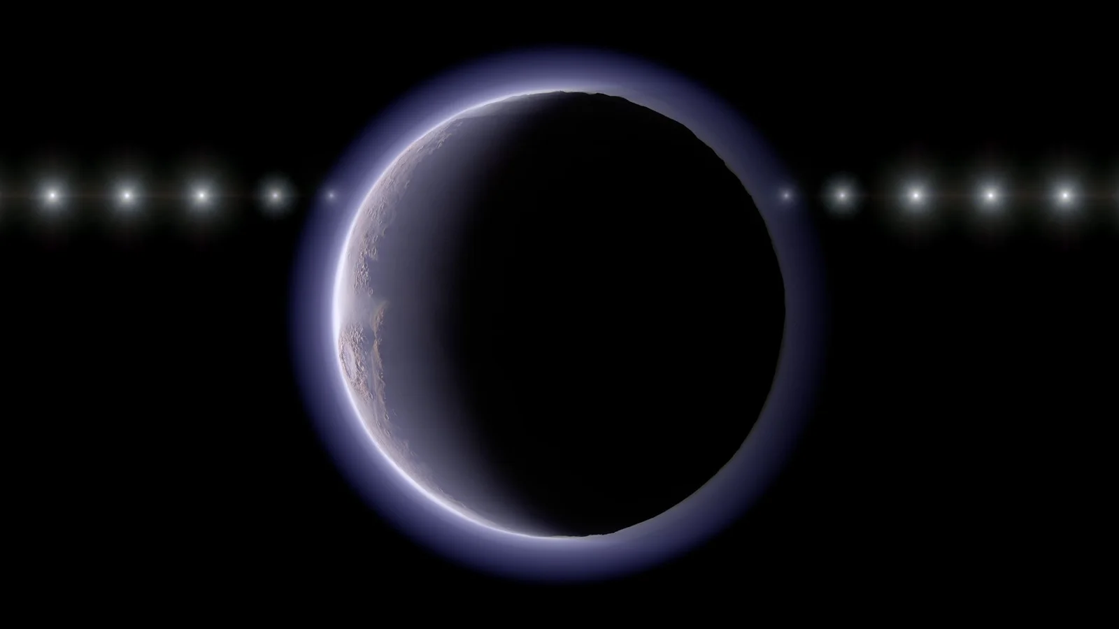Tiny Kuiper Belt World Grows a Mysterious, Vanishingly Thin Atmosphere