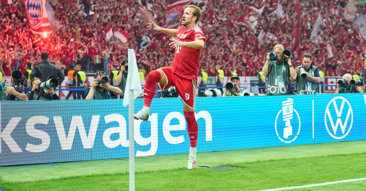 Kane's hat-trick seals Bayern's domestic double in Pokal final vs Stuttgart