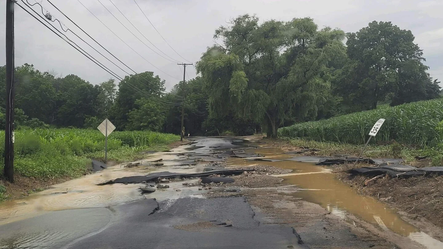 Tragic Flash Flooding in Pennsylvania Leaves 5 Dead, 2 Children Missing