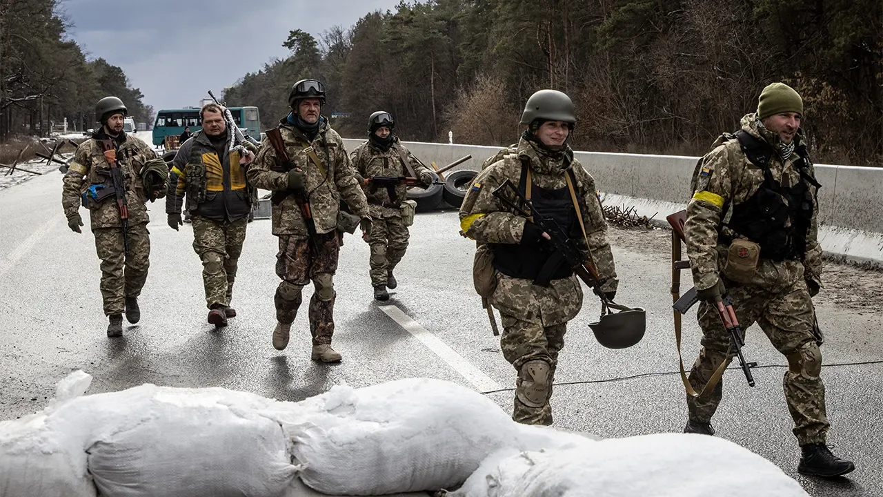 Russia's Medvedev warns of possible troop deployment in Ukraine, including Kyiv and Lviv.