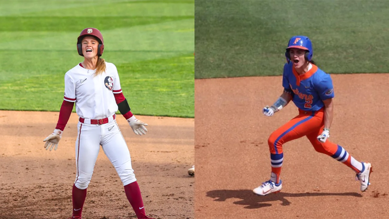 "FSU Softball Dominates Florida in Sunshine Showdown"