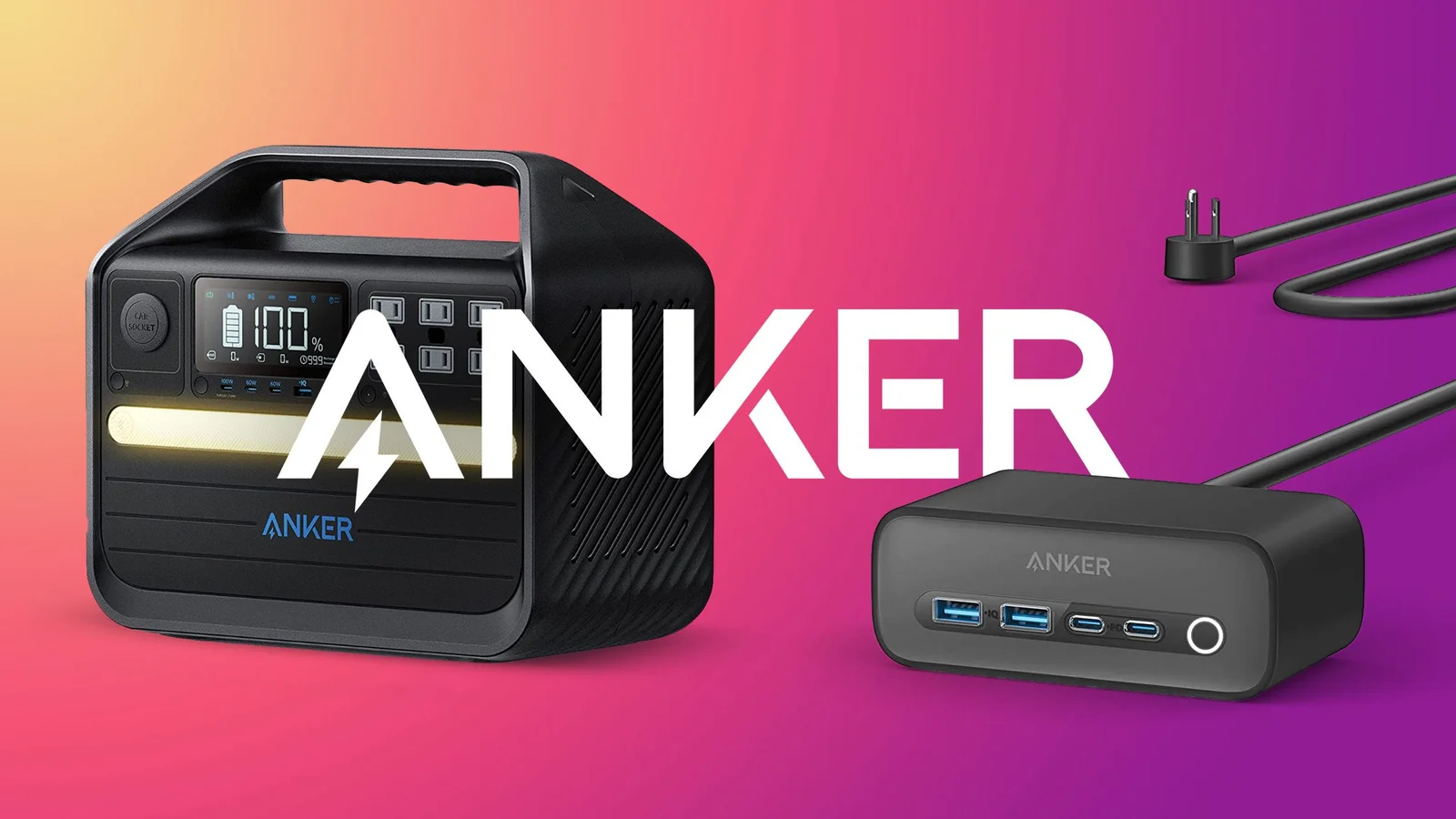 Anker's Best Charging Accessories and Power Stations on Sale Now.