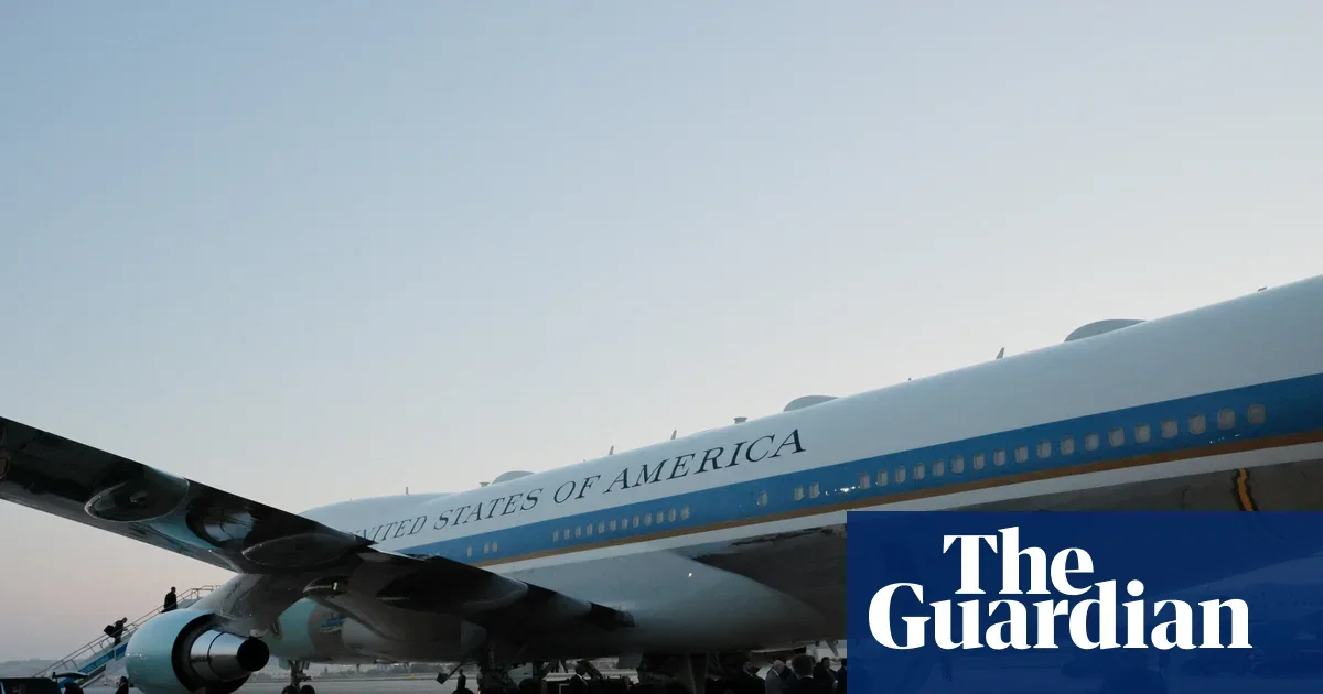 Trump Flies Old Air Force One to Europe, Showcases New Jet at Mildenhall