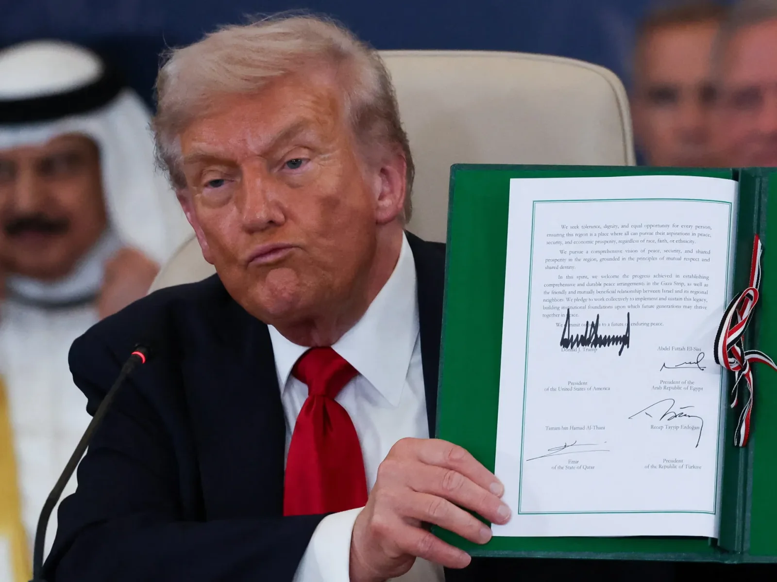Trump Threatens Military Action Against Hamas Amid Gaza Tensions