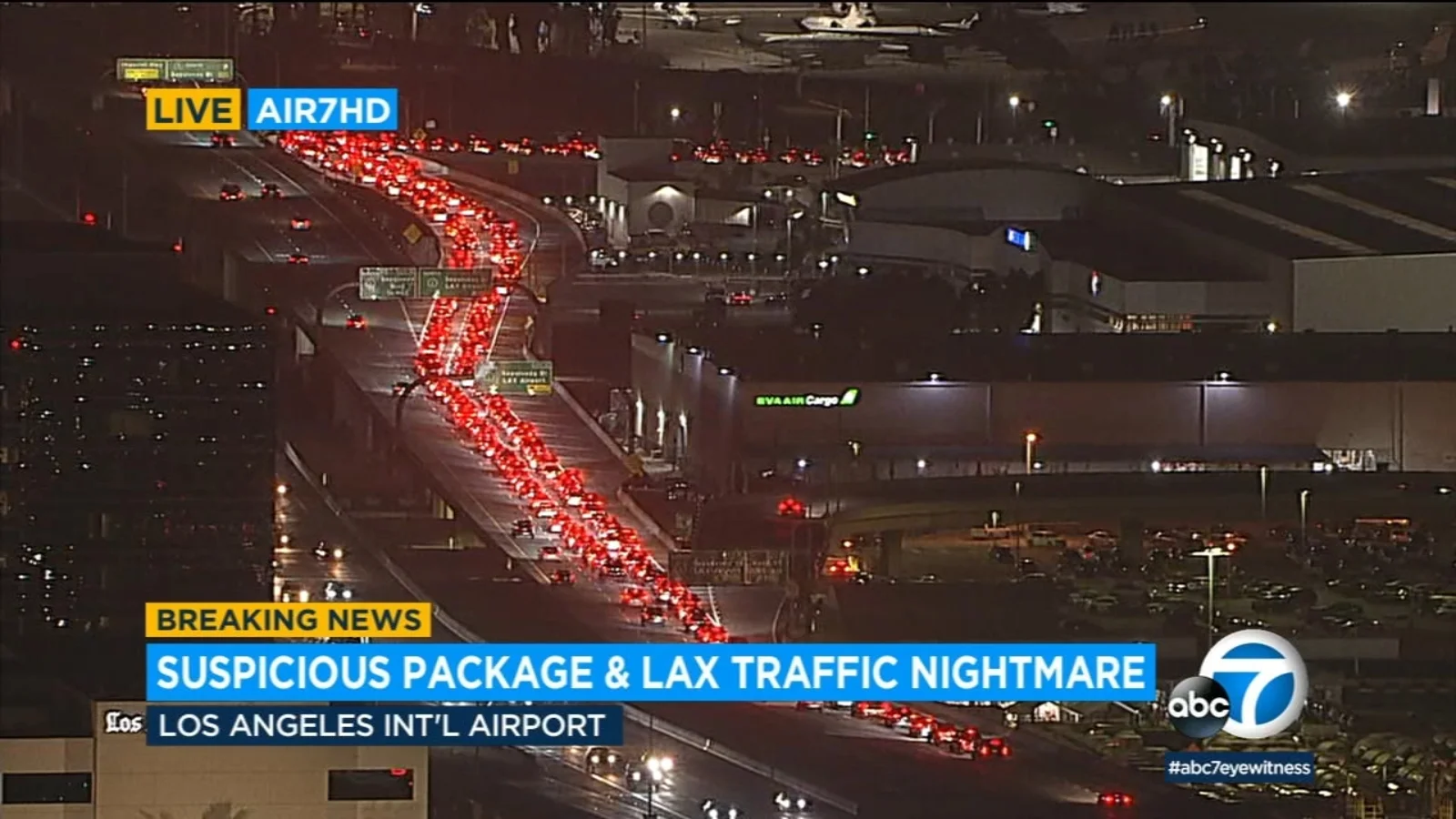 LAX Terminal 1 reopens after bomb squad clears suspicious package.