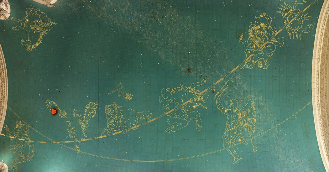 Staring Up: The Grand Central Ceiling’s Starry Tale