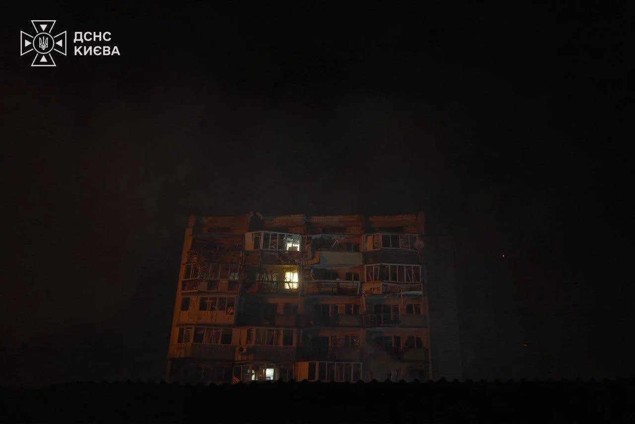 Kyiv hit by major Russian missile-drone barrage; hospital, homes damaged, casualties rise