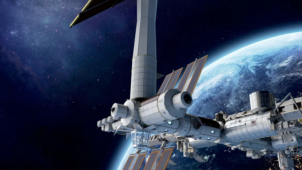 Government partners with Axiom for stem cell research on space station.