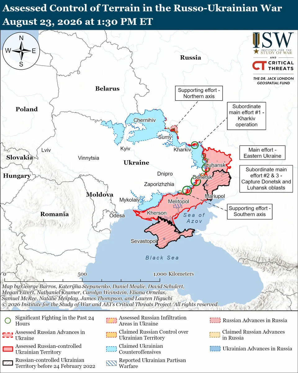 Putin’s Donetsk Drive Faces Reality Check as Russians Press Near Slovyansk