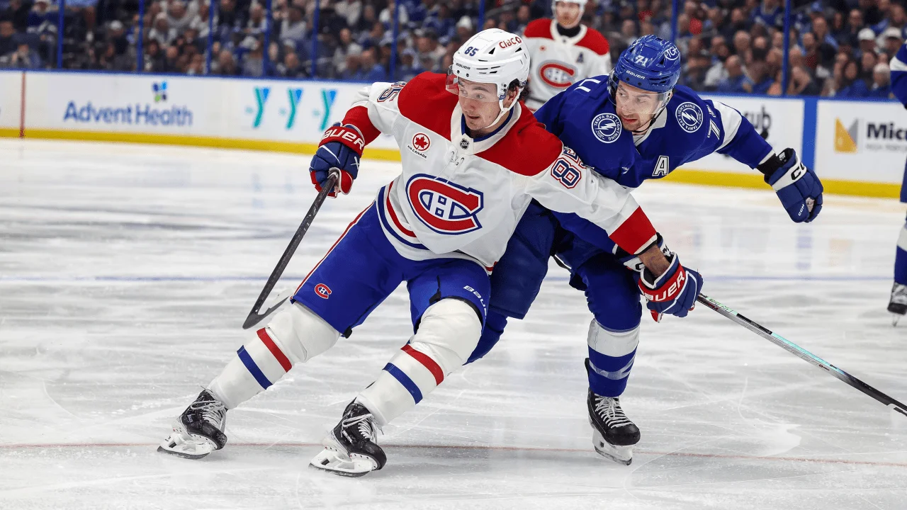 106-Point Showdown: Canadiens vs Lightning in the East First Round