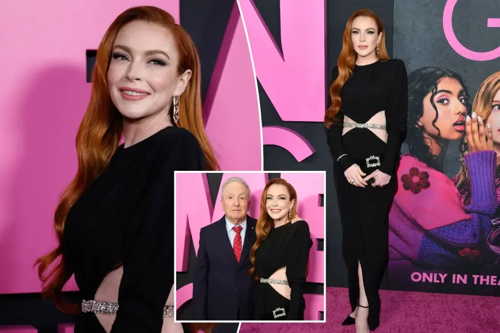 "Lindsay Lohan Shines at 'Mean Girls' Premiere and Embraces Motherhood"