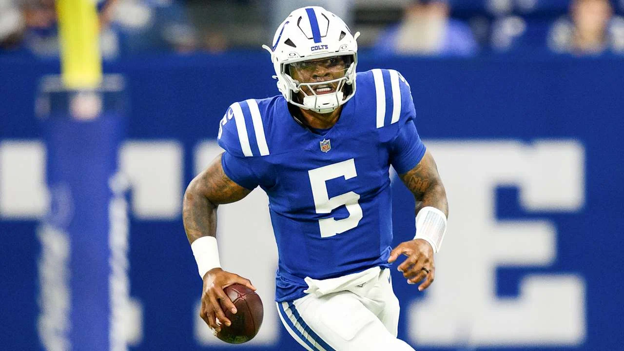 Colts name Richardson QB2 as Flowers returns to Ravens practice