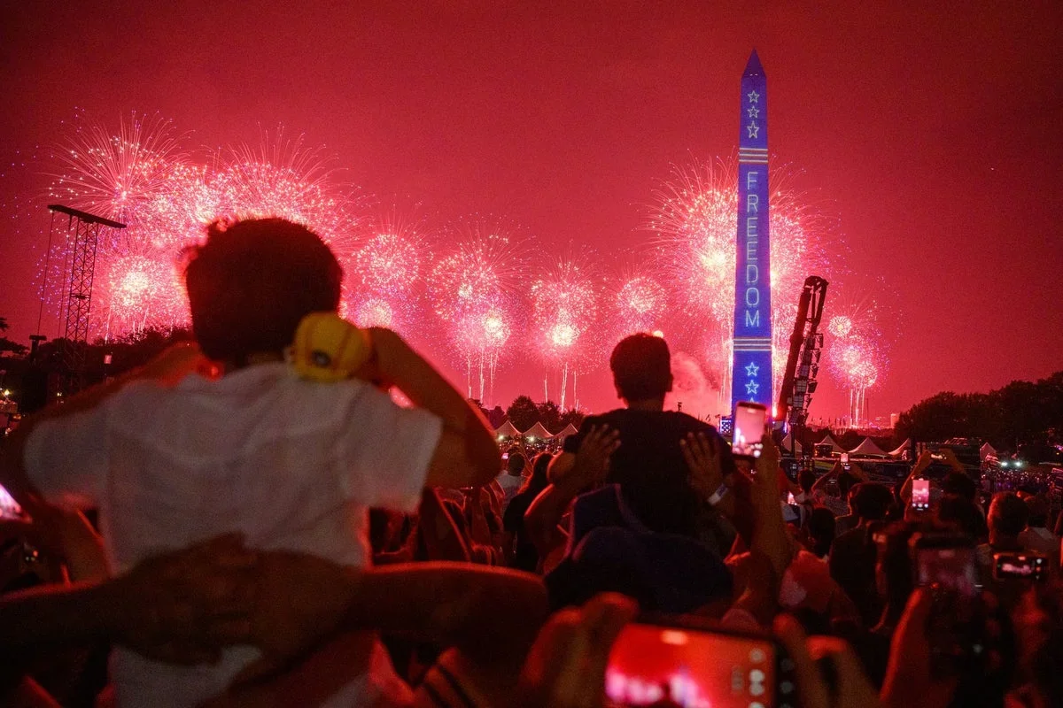 Trump Keeps July 4 on the National Mall Amid Storms