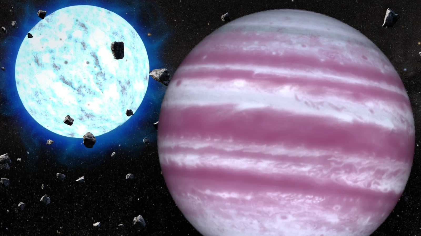 JWST spots a Jupiter-sized world dancing around a white dwarf, hinting at our Sun’s distant fate
