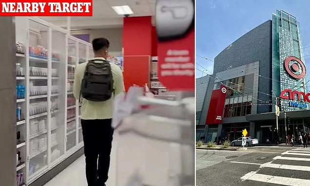 San Francisco Target store hit by 10 thefts per day.