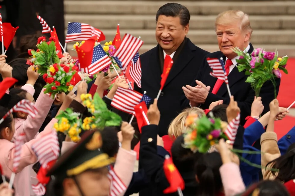 Trump’s warm Xi reception contrasts with Iran crisis shadowing his China trip
