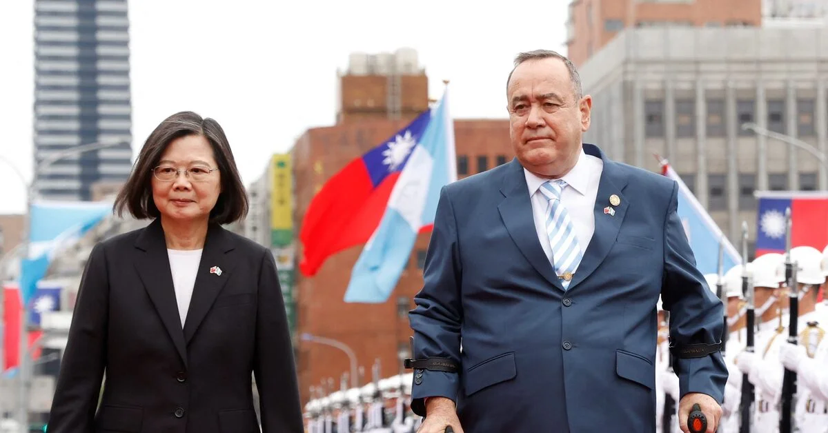 Guatemala's President Affirms Support for Taiwan Amid Tensions with China.