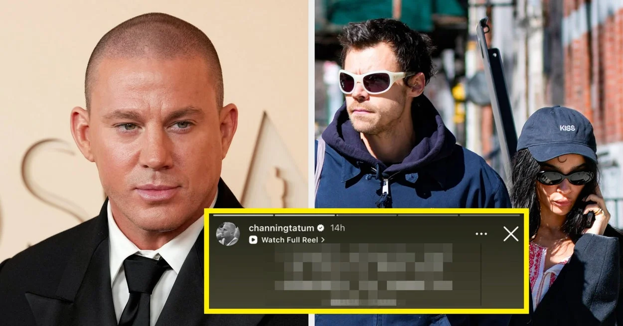 Channing Tatum's IG Stories Turn Emo After Zoë Kravitz Engagement News