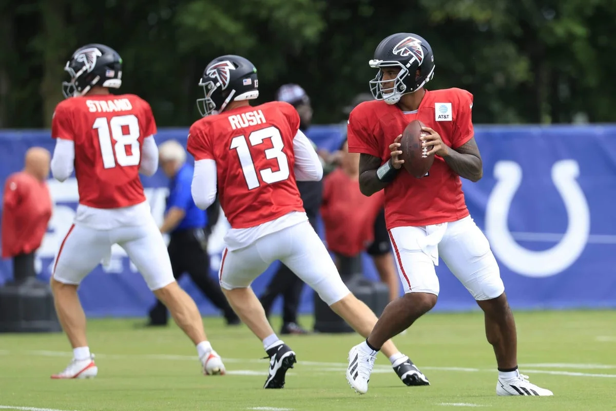 Goodson Emerges as Falcons' No. 3 RB as QB Rhythm Remains a Work in Progress