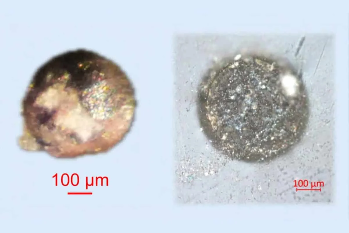 Tiny Hiroshima Grain Reveals a Novel Silicon-Rich Iron Alloy
