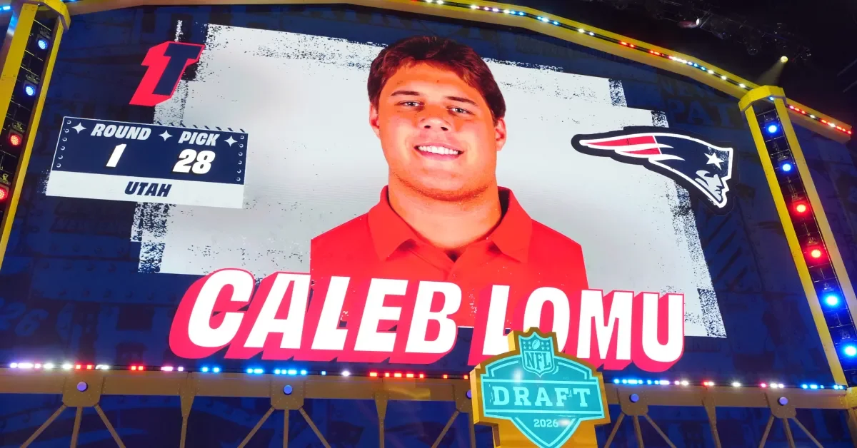 Patriots Trade Up to Land Caleb Lomu, Betting on a Versatile O-Line Future