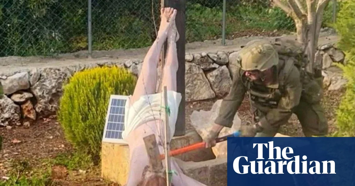 IDF soldiers jailed for desecrating Jesus statue in southern Lebanon village