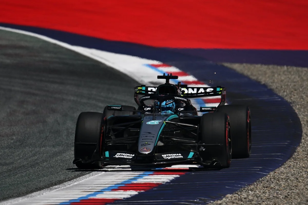 Russell warns McLaren pace could threaten Mercedes at Austrian GP