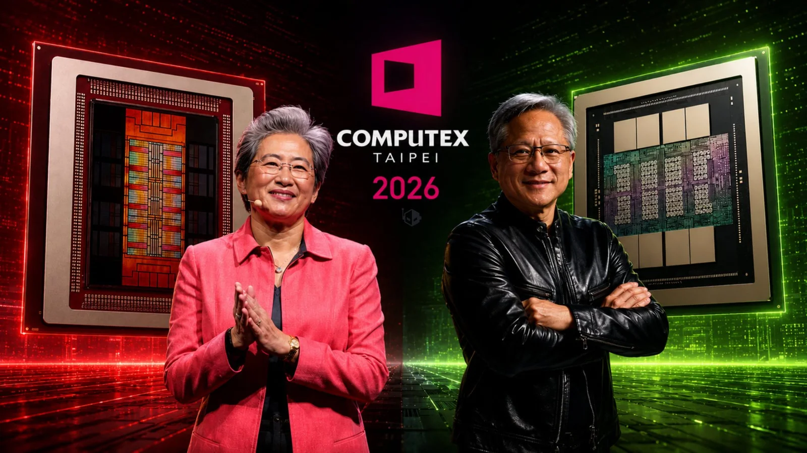 Taipei Countdown: Nvidia and AMD Debut AI-Heavy Lineups at Computex 2026