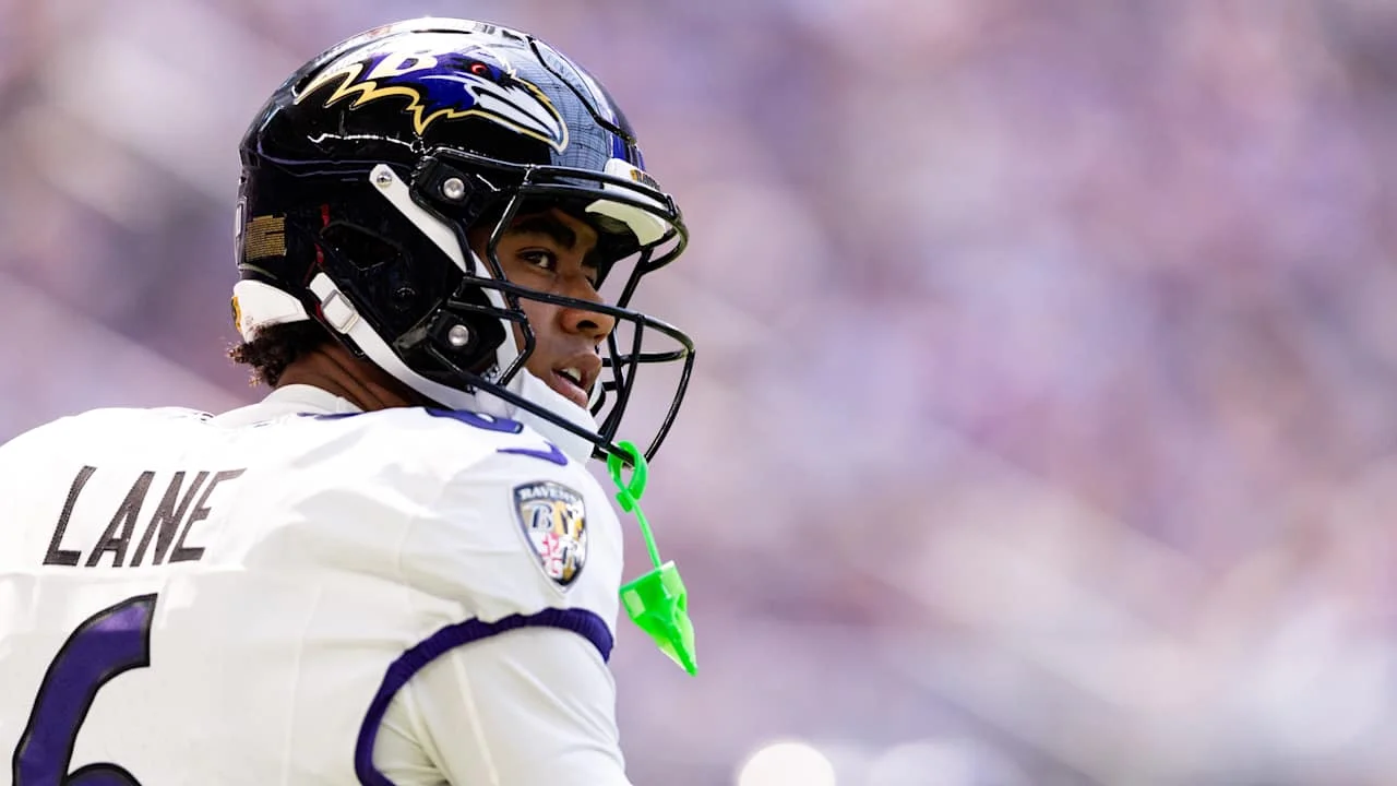 Ravens rookie Ja'Kobi Lane sidelined weeks with fractured wrist