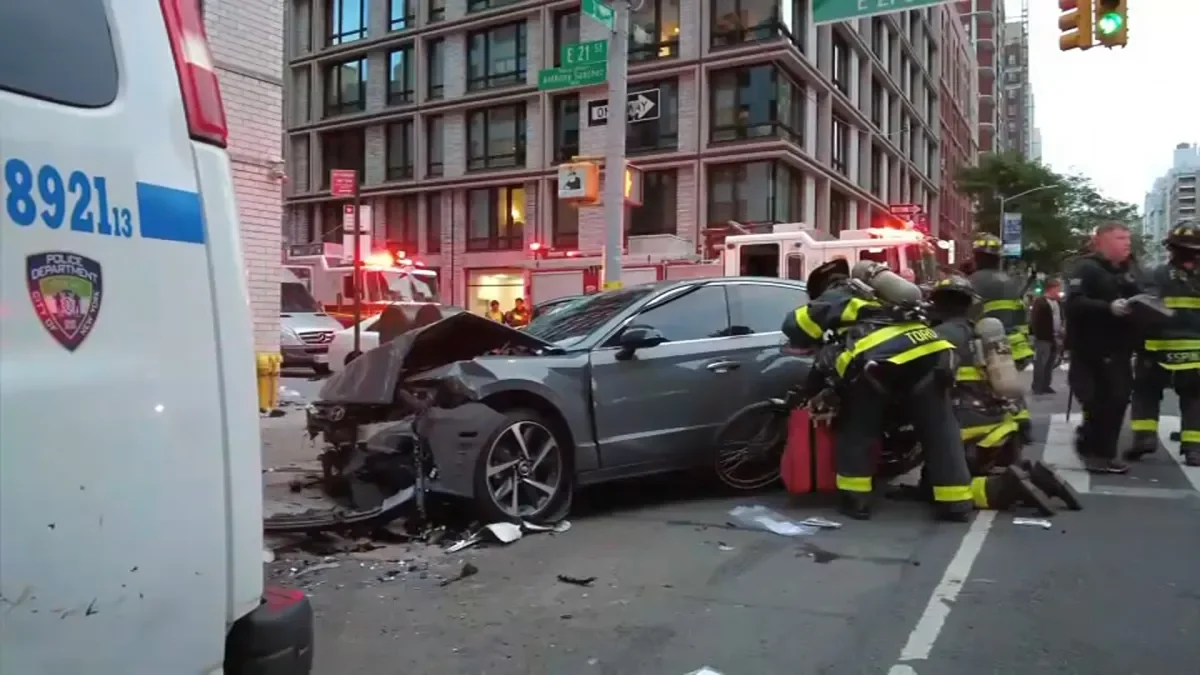 NYC Pedestrian Crash Leaves 1 Dead and 4 Injured, Driver Charged with Manslaughter and DUI.