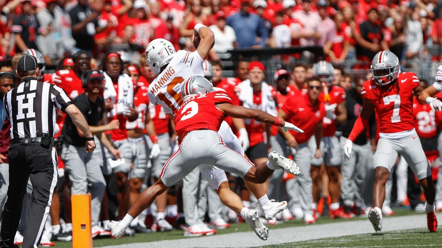 Texas No. 1 Falls to Ohio State in Season Opener