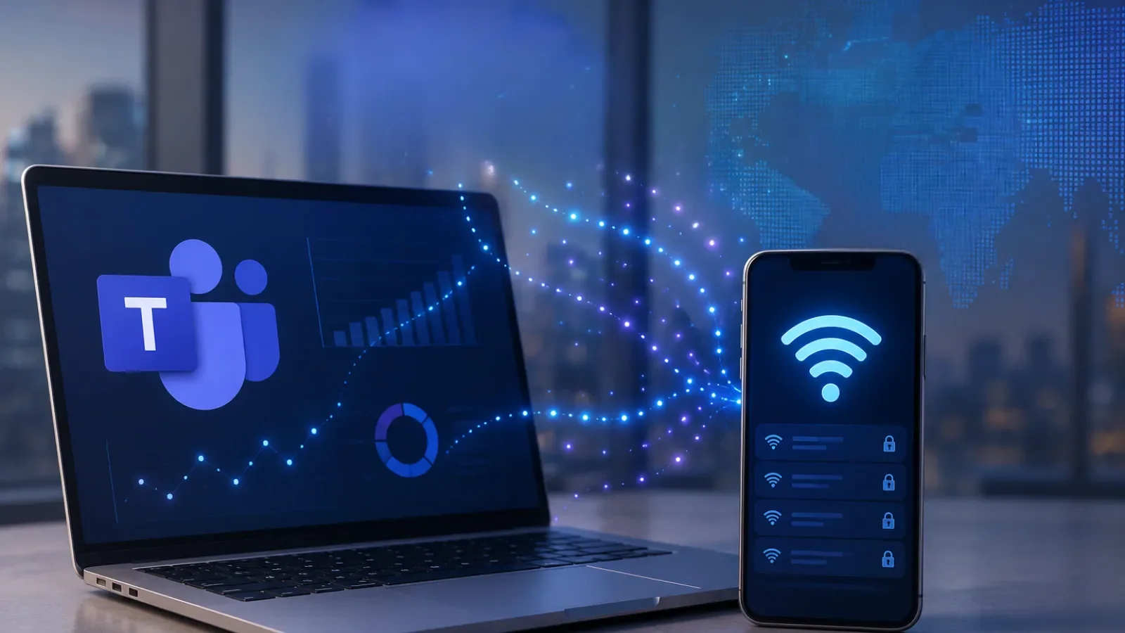 Teams adds Wi‑Fi presence to auto-scan office locations